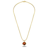 Fire Enamel Marilyn Monroe Pattern Pendant