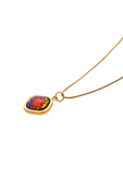 Fire Enamel Egypt Queen Pattern Pendant