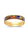 Fire Enamel Egypt Queen Pattern Bangle